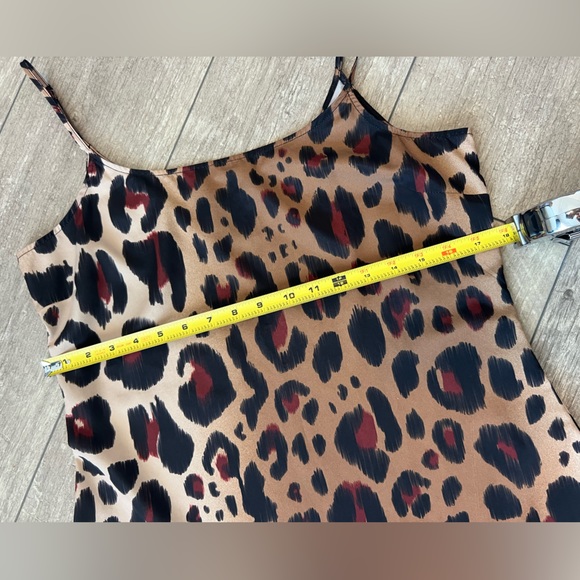 Kardashian Collection Animal Print Adjustable Tank Top - Picture 4 of 10